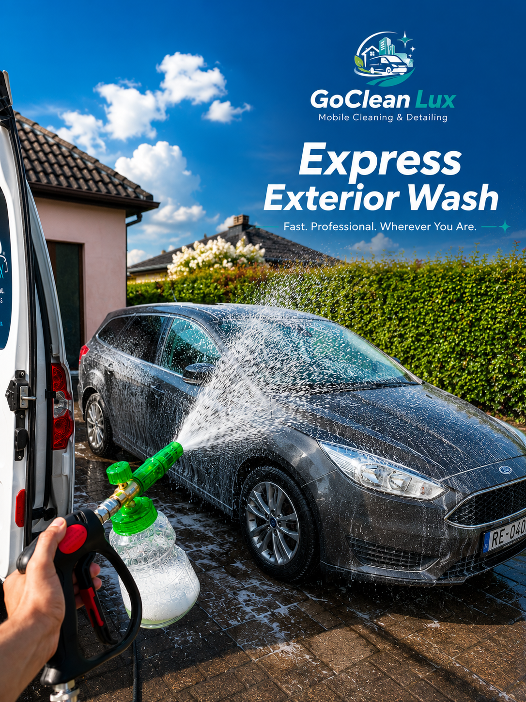 Express Exterior Wash illustration