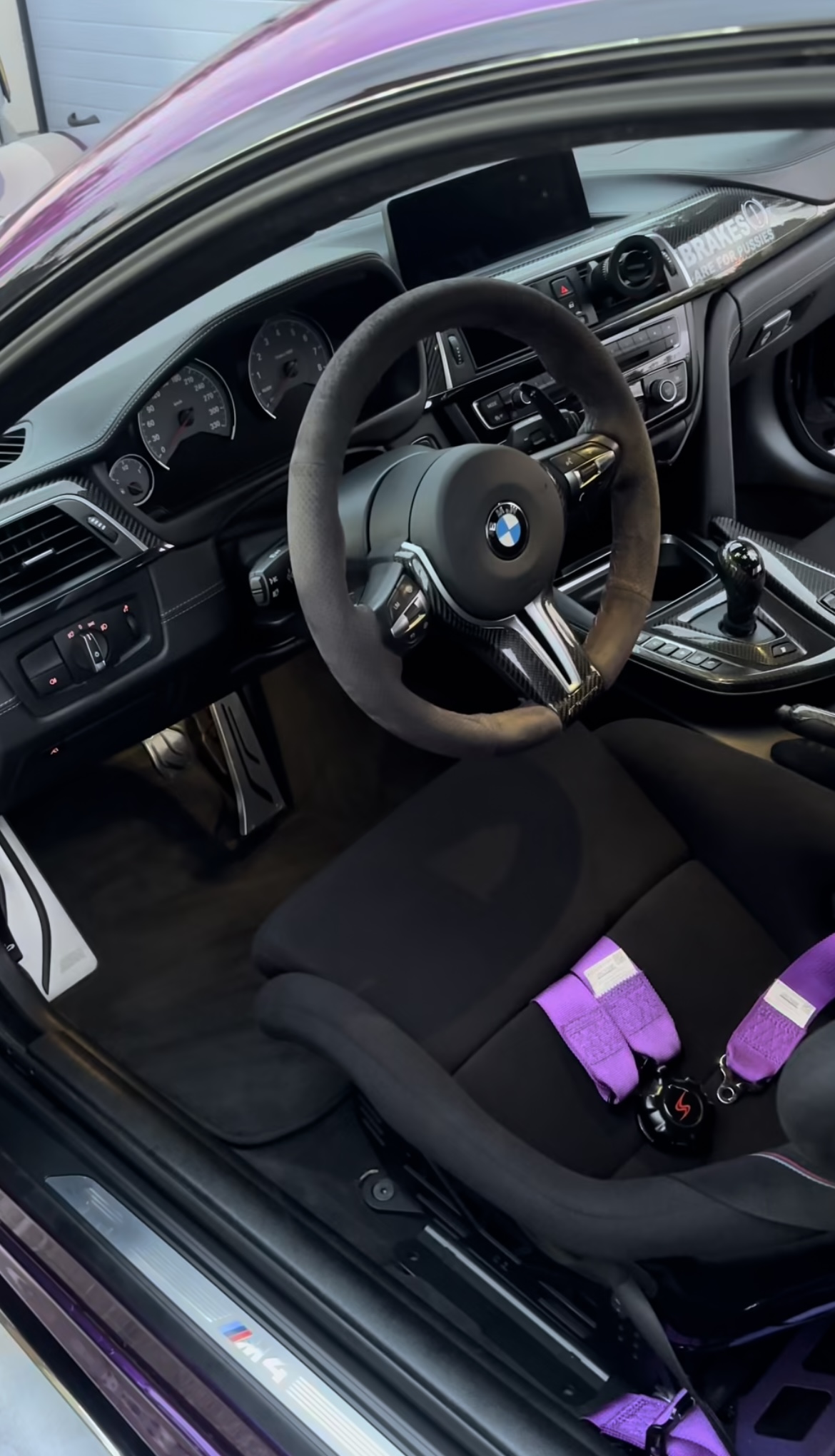 Clean BMW interior after GoClean Lux detailing